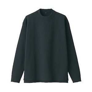 MUJI MEN's MILAN RIB KNITTING CREW NECK SWEATER